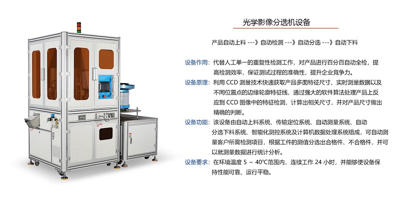 光學(xué)影像分選機設(shè)備